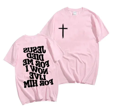 Men's Christian T Shirt Jesus Died For Me