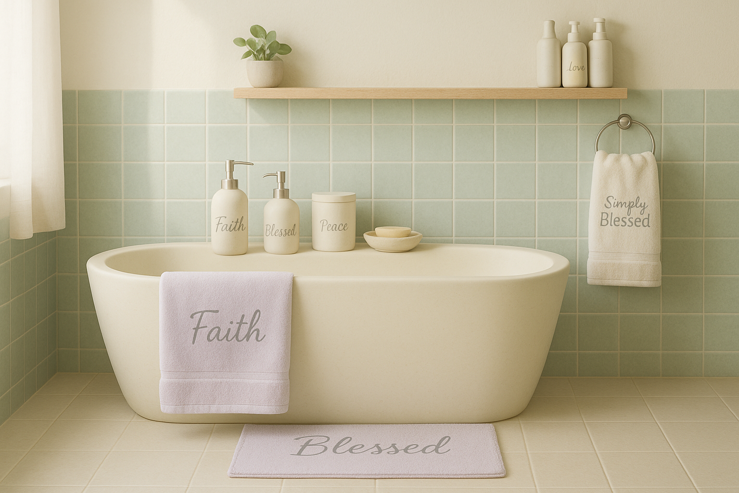 Blessed Bathroom