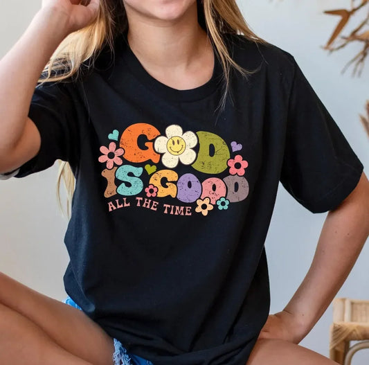 Retro God is Good T-Shirt