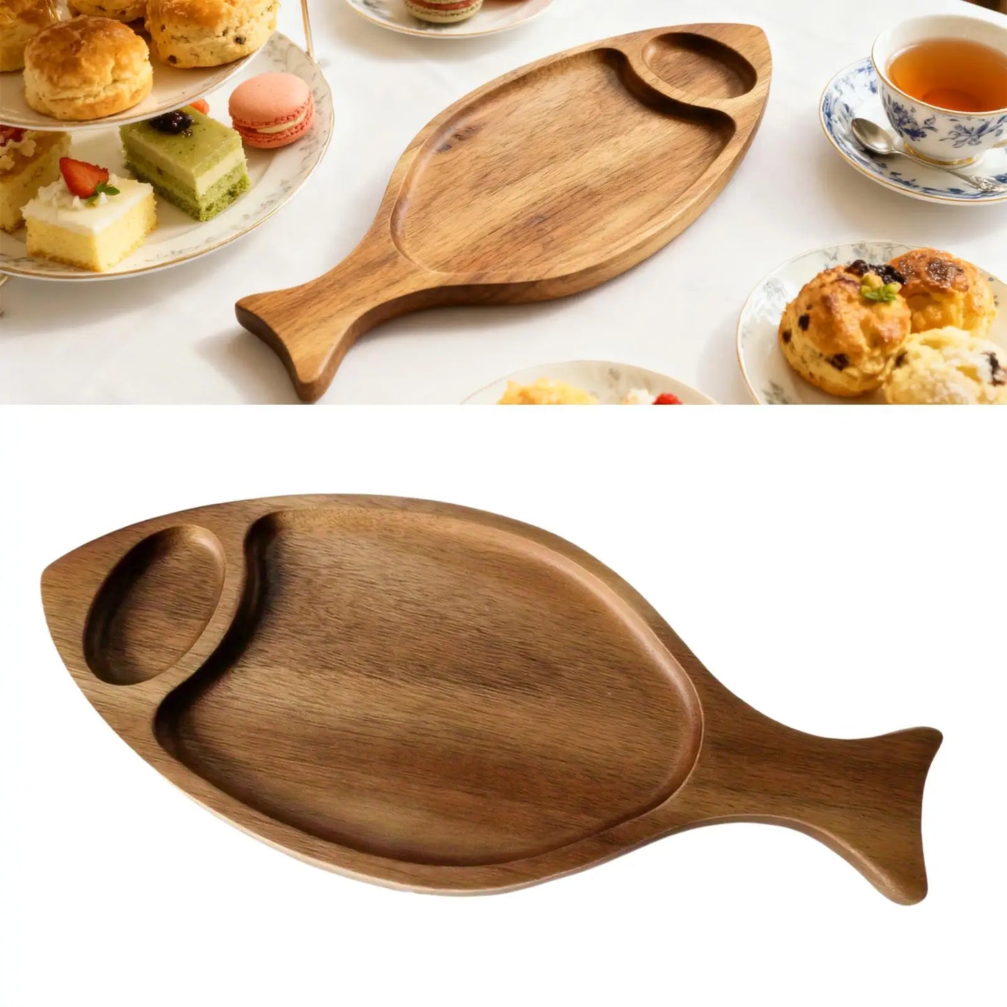 Wooden Fish Tray
