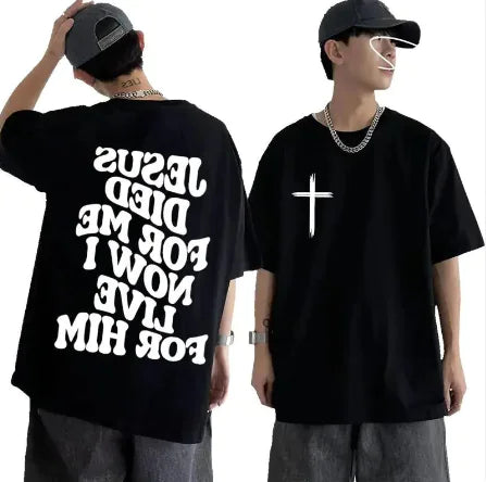 Men's Christian T Shirt Jesus Died For Me