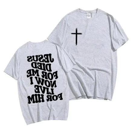 Men's Christian T Shirt Jesus Died For Me