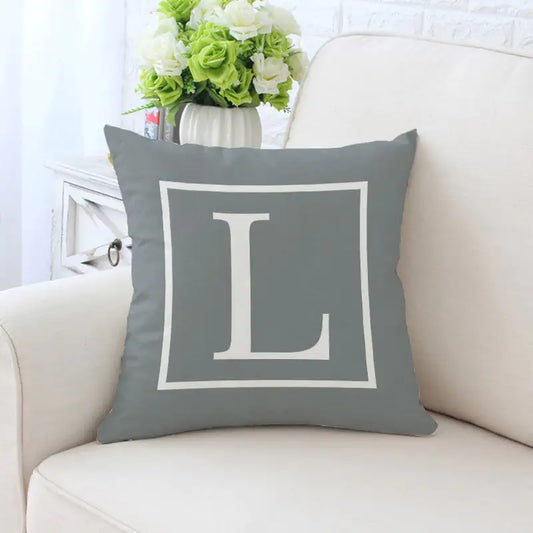 Alphabet Pillow Cases